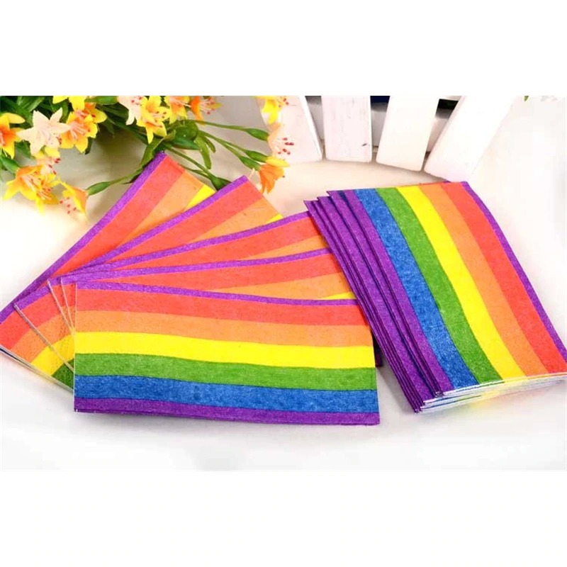 PrideOutlet > Party Gear > 50pk Rainbow Napkins
